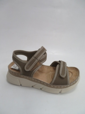 Sandały damskie na koturnie (36-41) J26-1 BEIGE