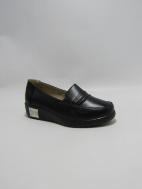 Półbuty damskie na płaskim (36-42) 8343-21 BLK