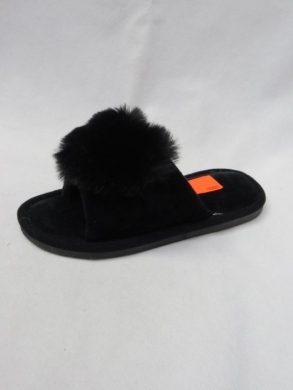 Kapcie damskie ocieplane (36-41) G12 BLACK