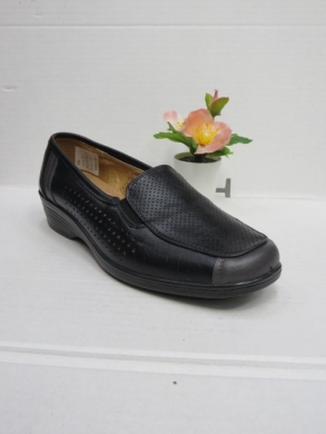 Półbuty damskie na koturnie (36-42) 2191-9 BLACK/GREY