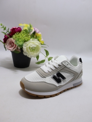 Buty sportowe damskie na płaskim (36-41) ASSL-2 WHITE