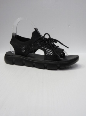 Sandały damskie na płaskim (36-41) W215-1 BLACK