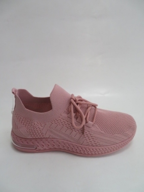 Buty sportowe damskie na płaskim (37-42) N1521 PINK