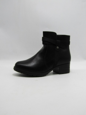 Botki damskie ocieplane na obcasie (36-41) HL61733 BLACK