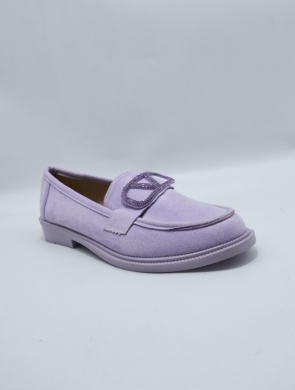 Mokasyny damskie na płaskim (36-41) T553 PURPLE