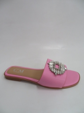 Klapki damskie na płaskim (36-41) 5013 PINK