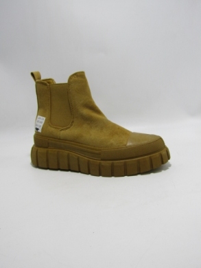 Botki damskie na płaskim (36-41) 1006 CAMEL