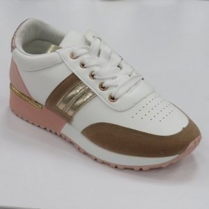 Buty sportowe damskie na płaskim (36-41) R51 KHAKI