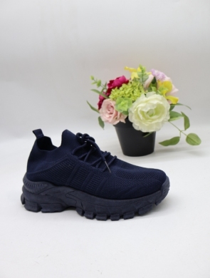 Buty sportowe damskie na płaskim (36-41) CWB11 NAVY
