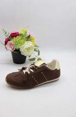 Buty sportowe damskie na płaskim (36-41) EV-519 BROWN