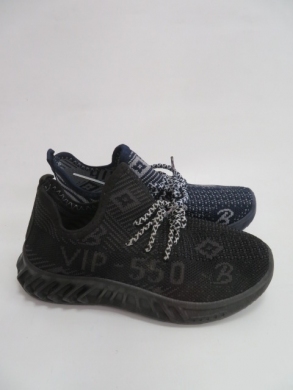 Sportowe Chłopięce (31-36) 4127-22 BLACK/BLUE/GREY