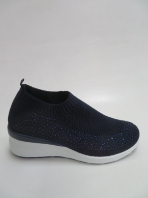 Buty sportowe damskie na koturnie (36-41) 8141 BLUE