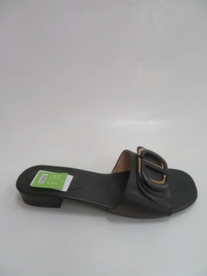 Klapki damskie na płaskim (36-41) SF-35 BLACK