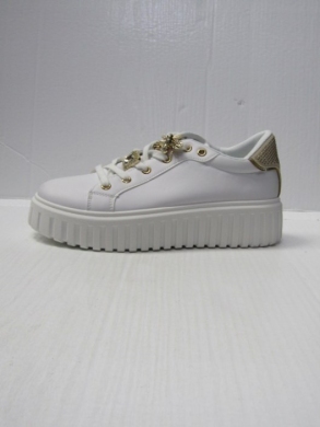 Buty sportowe damskie na płaskim (36-41) EL-001 WHITE