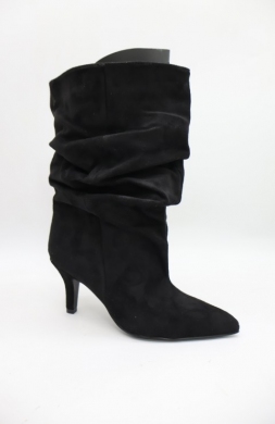 Kozaki damskie na szpilce (36-41) 6267 BLACK