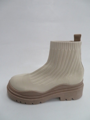 Sneakersy damskie wysokie (36-41) 2082 BEIGE