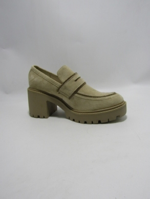 Półbuty damskie na obcasie (36-41) 9526A BEIGE
