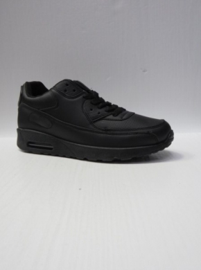 Buty sportowe damskie na płaskim (39-42) 3735-1 BLACK