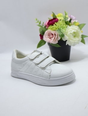 Buty sportowe damskie na płaskim (36-41) 915 WHITE