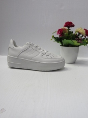 Buty sportowe damskie na płaskim (36-41) R60 WHITE