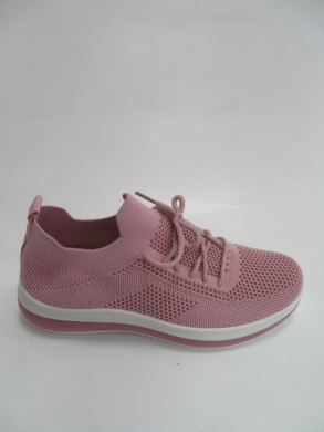 Buty sportowe damskie na płaskim (36-41) FYC-8 PINK