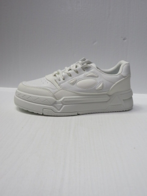 Buty sportowe damskie na płaskim (36-41) ABO1072 ALLWHITE