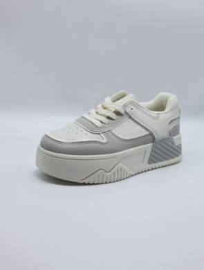 Buty sportowe damskie na płaskim (36-41) 6119 GREY