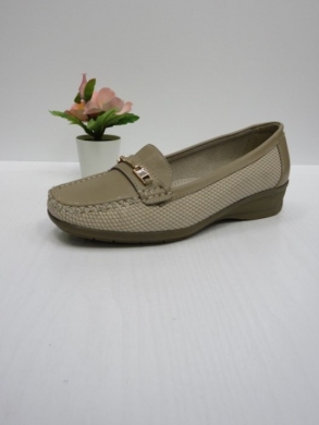 Mokasyny damskie na koturnie (36-41) CY-M55 BEIGE