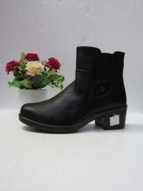 Botki damskie ocieplane na obcasie (36-41) JF-53 BLACK