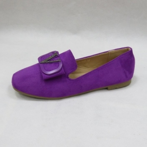 Mokasyny damskie na płaskim (36-41) ABC207 PURPLE