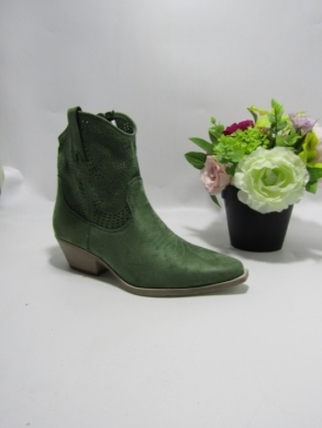 Botki damskie na obcasie (36-41) YL214 GREEN