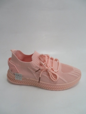 Buty sportowe damskie na płaskim (36-41) 2152-6 PINK