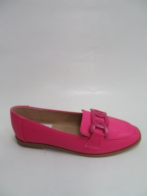 Mokasyny damskie na płaskim (36-41) 888-266 FUCHSIA