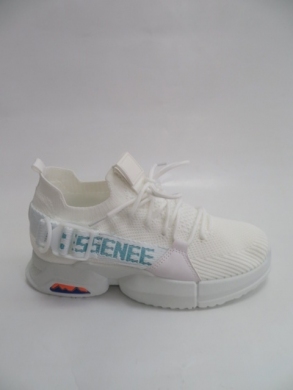 Buty sportowe damskie na płaskim (36-41) 4211-2 WHITE