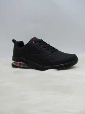 Buty sportowe damskie na płaskim (36-41) XLQ-2310 BLACK