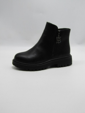 Botki damskie ocieplane na płaskim (36-41) LP24060 BL/PU