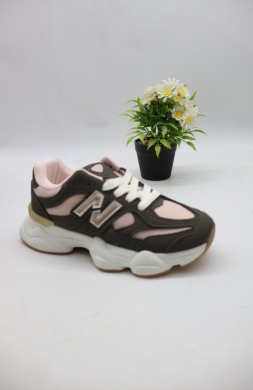 Buty sportowe dziewczęce (28-35) T1206 GREY/PINK