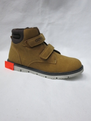 Botki chłopięce ocieplane (32-37) F836 CAMEL