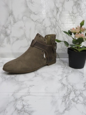 Botki damskie na płaskim (36-41) FN-228 KHAKI