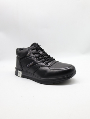 Botki męskie ocieplane (40-45) 62111-1 BLACK