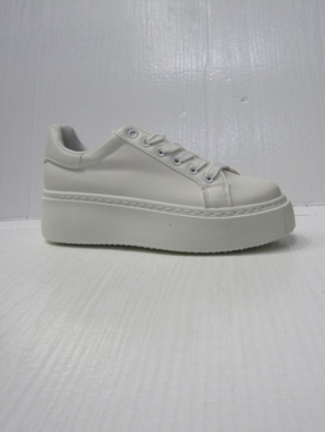 Buty sportowe damskie na koturnie (36-41) 8820 WHITE