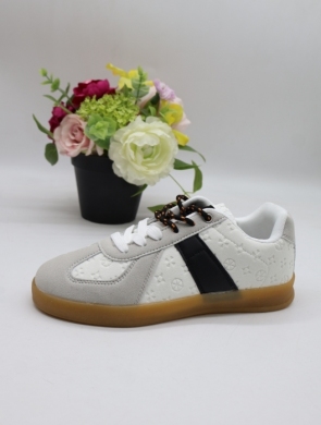 Buty sportowe damskie na płaskim (36-41) 8-133 WHITE