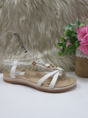 Sandały damskie na płaskim (36-41) FY6892 WHITE