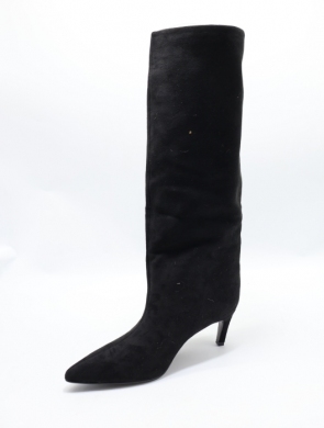 Kozaki damskie na szpilce (36-41) K660 BLACK