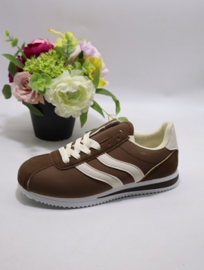 Buty sportowe damskie na płaskim (36-41) GA8826-2 BROWN