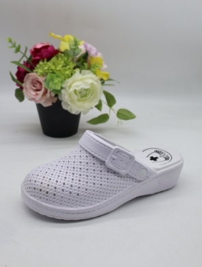 Kapcie damskie (37-42) 8009 WHITE