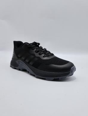 Buty sportowe damskie na płaskim (37-41) M510 BLACK