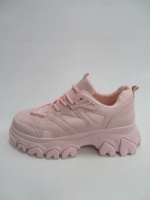 Sneakersy damskie niskie (36-41) LA152 PINK