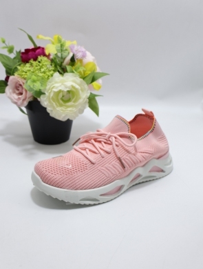 Buty sportowe damskie na płaskim (36-41) REB055 PINK