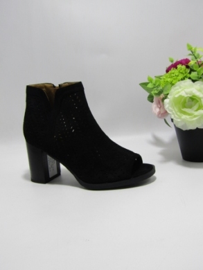 Botki damskie na obcasie (36-41) G23150 BLACK